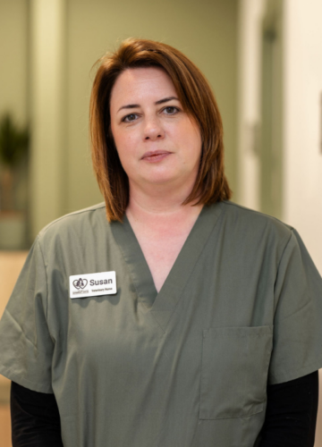 Sue is one of our amazing veterinary nurses